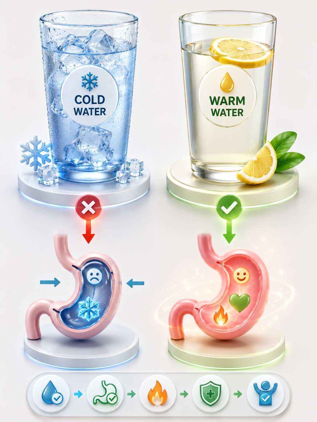 Why Room Temperature Water Is Best For Digestion And Gut Health | HealthGuard - visual detail 1