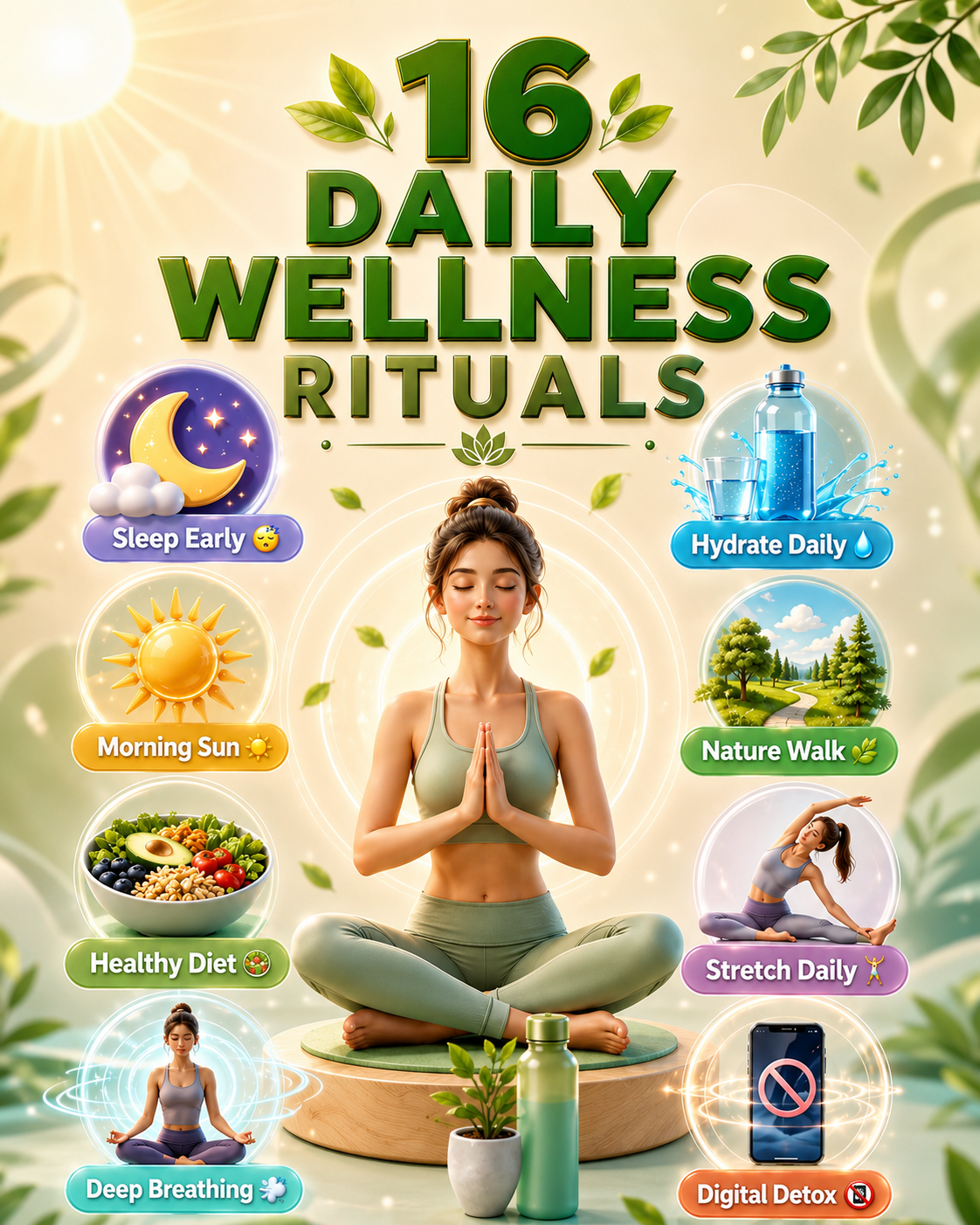 16 Simple Daily Wellness Rituals to Naturally Transform Your Health and Energy - visual detail 1