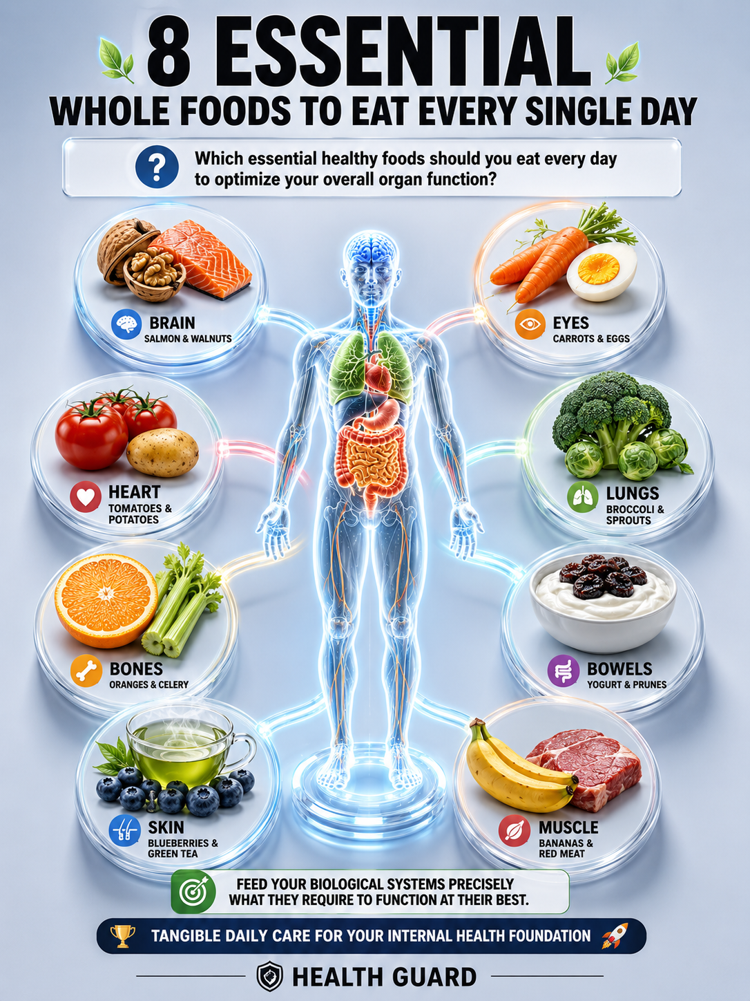 8 Essential Whole Foods to Eat Every Single Day for Peak Organ Health - visual detail 1