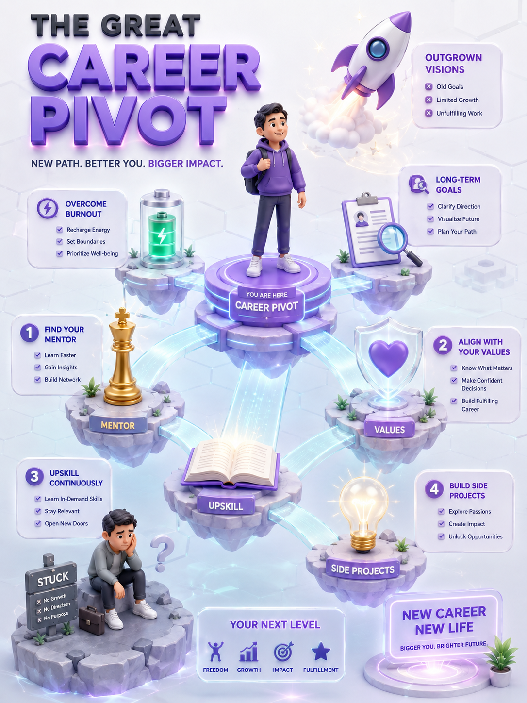 Feeling Stuck? 7 Crystal-Clear Signs You've Outgrown Your Career (And How to Pivot Successfully!) - visual detail 1