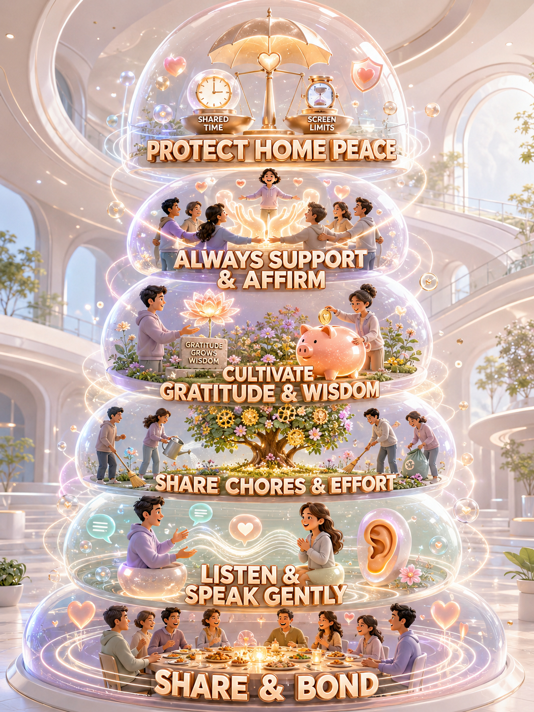 Top Best Family Rules to Build a Peaceful and Happy Home - visual detail 1