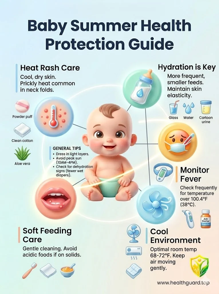 🌞 Baby Summer Health Problems: Expert Care Tips & Prevention Guide 👶💧 - visual detail 1