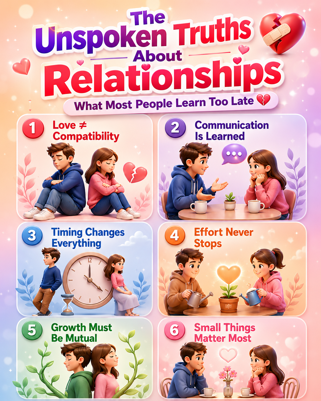 The Unspoken Truths About Relationships Most People Learn Way Too Late - visual detail 1