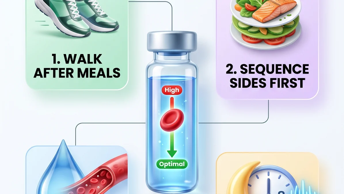 🍏 Unlock Your Best Health: Naturally Lower HbA1c Levels with These Simple Lifestyle Tweaks 🍏 - visual detail 1