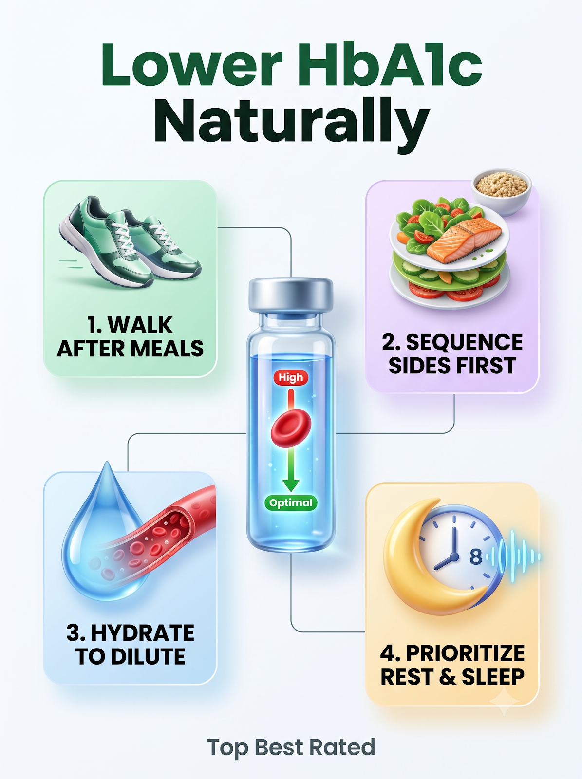 🍏 Unlock Your Best Health: Naturally Lower HbA1c Levels with These Simple Lifestyle Tweaks 🍏 - visual detail 1