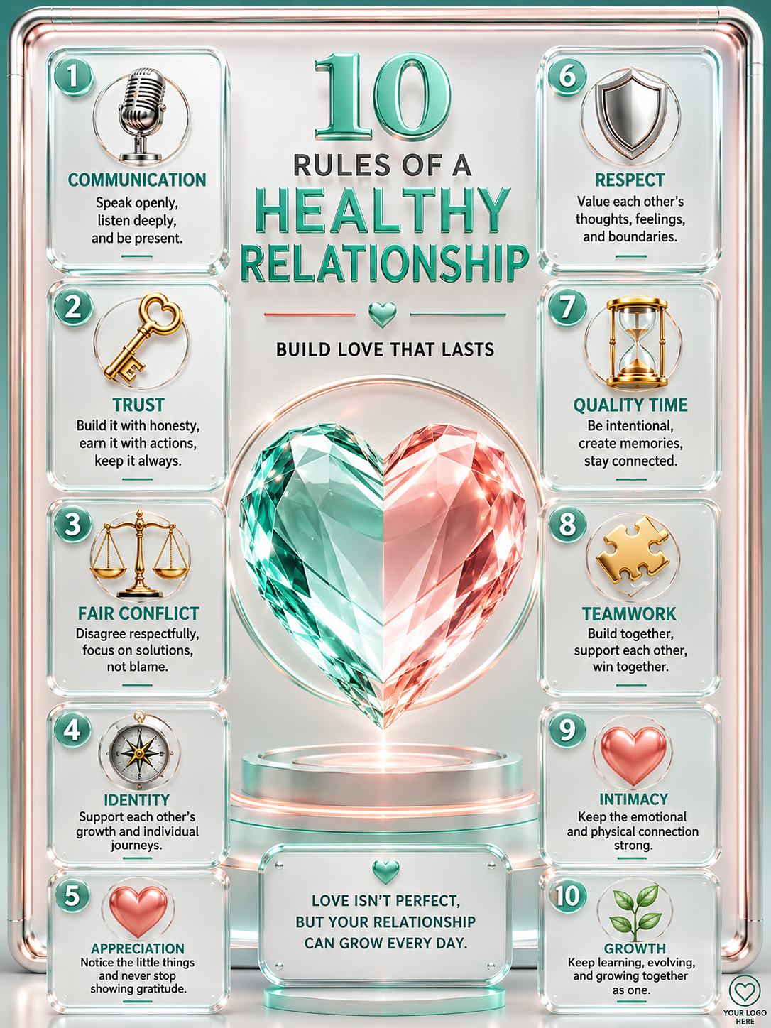 Unlock Stronger Bonds: The 10 Essential Rules for Thriving Relationships - visual detail 1