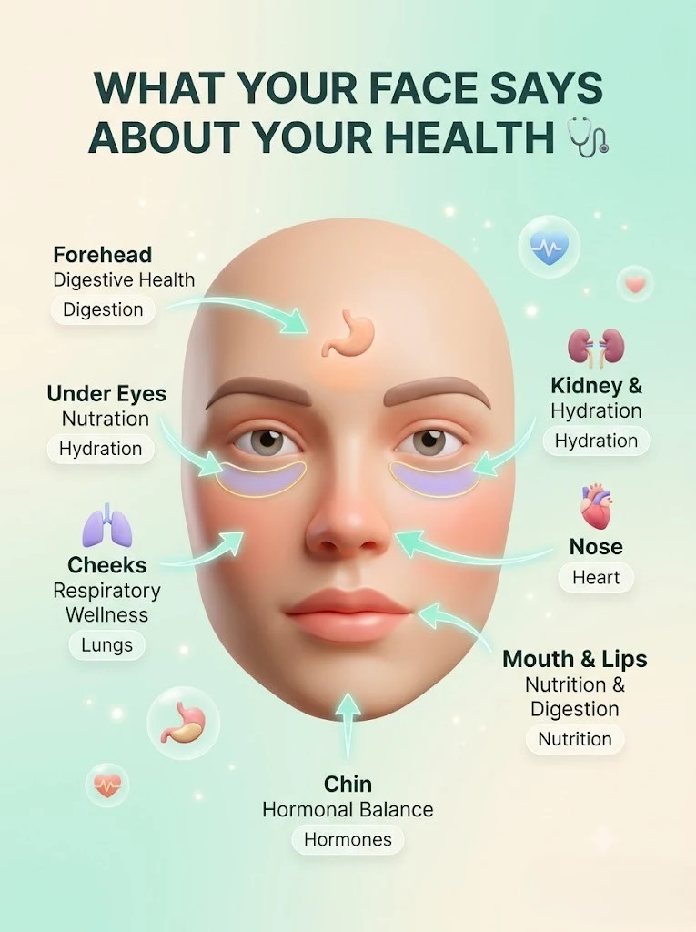 Your Face: A Window to Your Health? Decoding Hidden Signs and What They Mean - visual detail 1