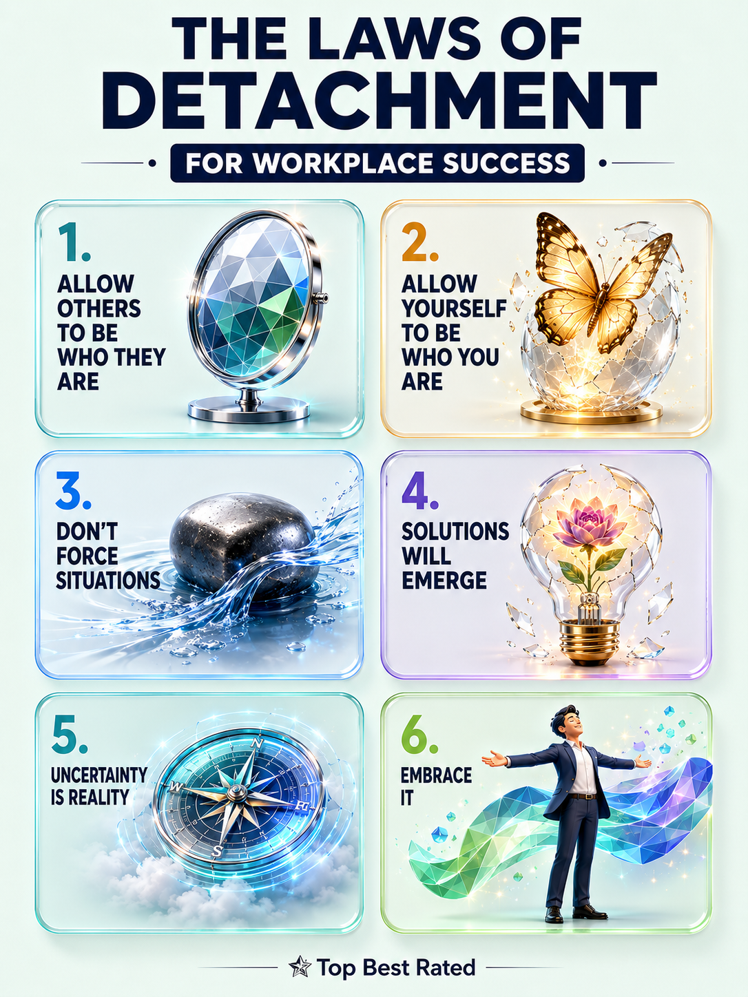 Master the Laws of Detachment for Workplace Success & Elite Career Growth - visual detail 1