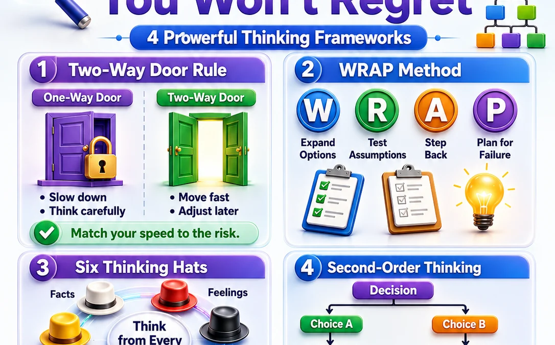 Mastering Decision-Making: 4 Proven Frameworks to Avoid Regret - visual detail 1