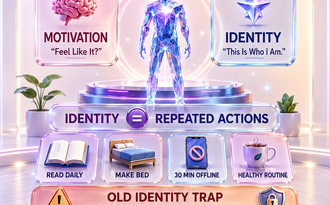 Stop Wasting Your Life: Become Your Future Self with Identity-Based Habits - visual detail 1