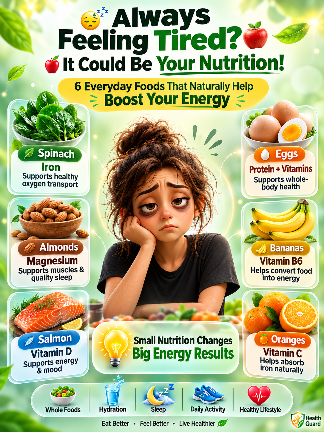 Why Am I So Tired All the Time? Unlock Natural Energy with These Essential Nutrients - visual detail 1