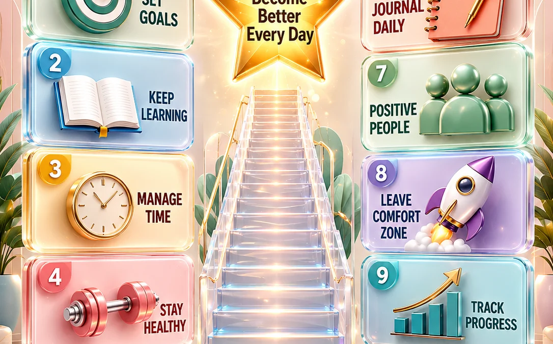 🚀 10 Proven Self-Improvement Habits to Boost Your Life Daily - visual detail 1