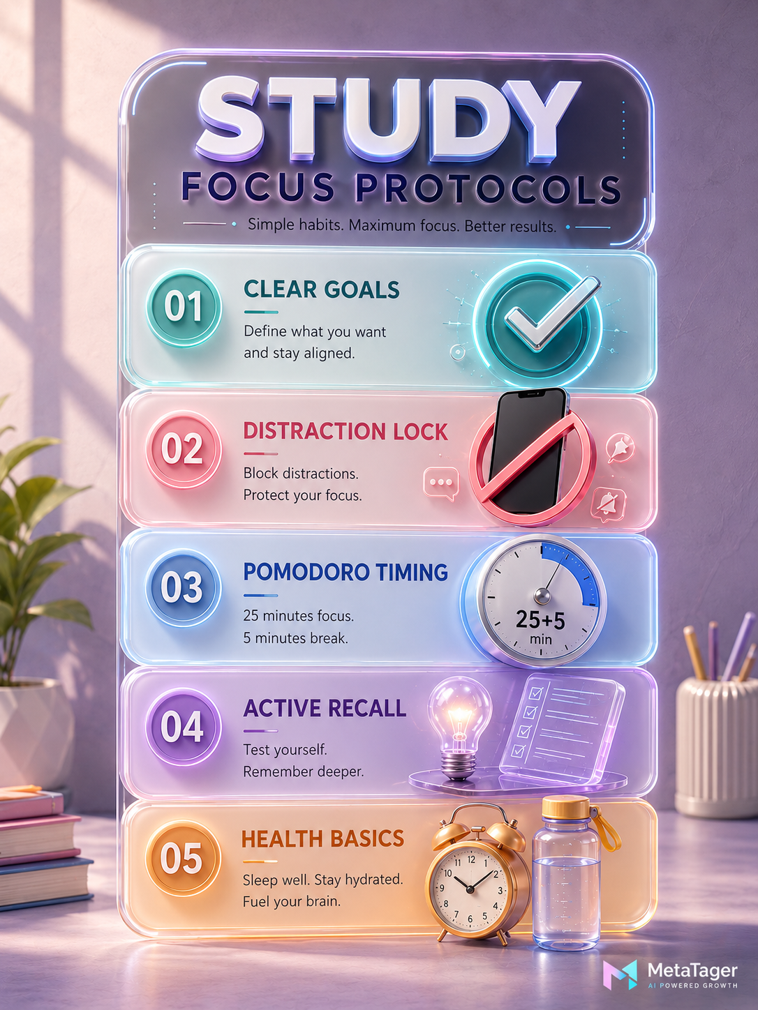 📚 Ultimate Guide: How to Stay Focused While Studying & Maximize Productivity 🚀 - visual detail 1