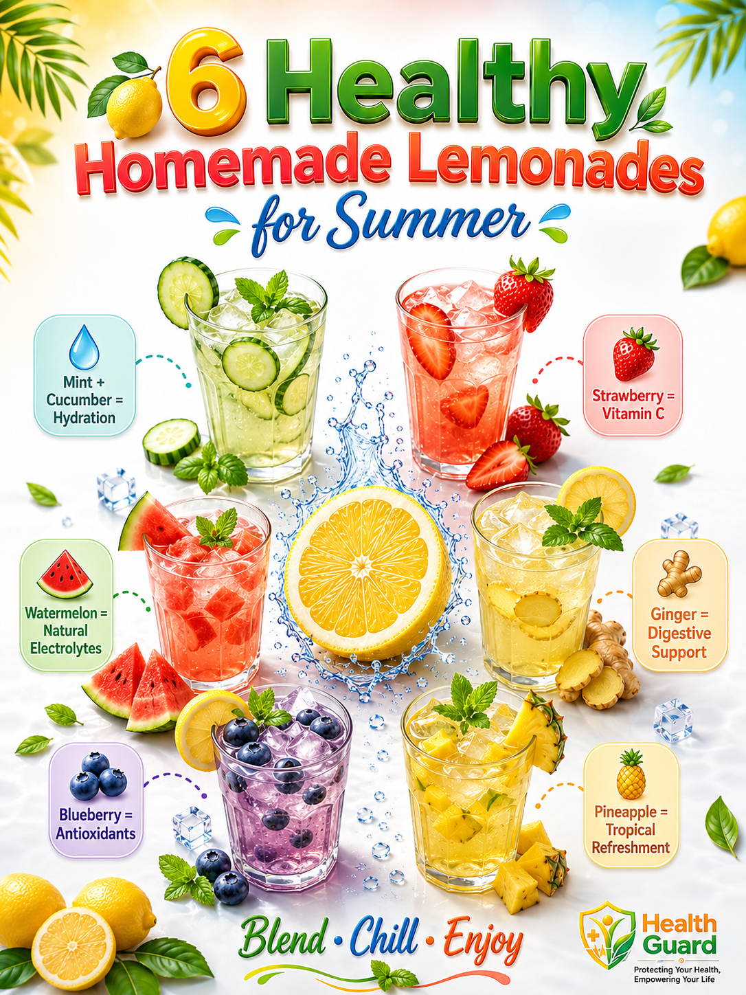Beat the Heat: 6 Delicious Homemade Lemonade Recipes for a Healthy Summer - visual detail 1