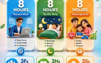 Unlock Your Potential: The 8+8+8 Rule for a Balanced, Wealthy, and Meaningful Life - visual detail 1