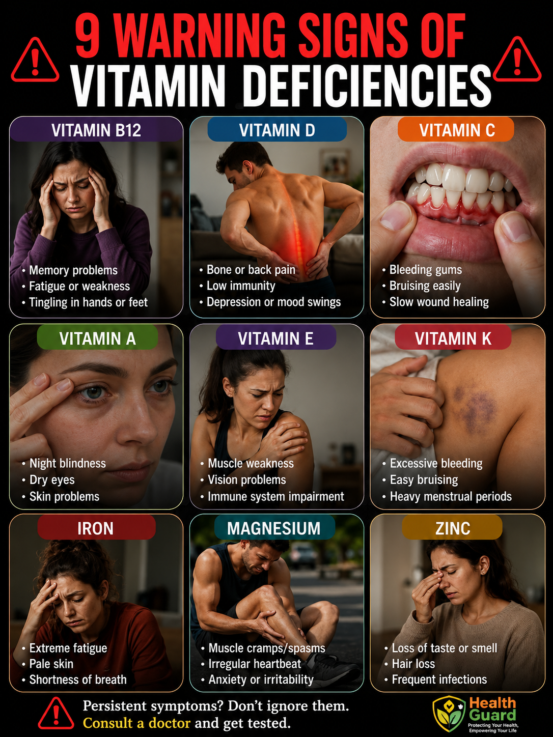 Listen to Your Body: 7 Crucial Signs of Vitamin Deficiencies You Can't Afford to Miss - visual detail 1