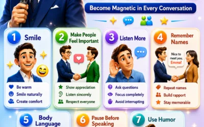Unlock Your Charm: Dale Carnegie's 7 Secrets to Being Instantly Liked and Respected - visual detail 1