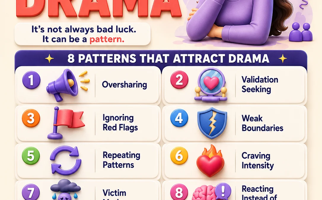 Why Do Some People Constantly Attract Drama? 8 Patterns to Break for a Calmer Life - visual detail 1