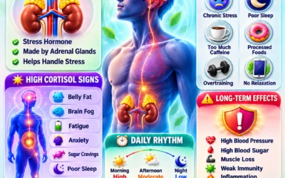 🌿 How to Lower Cortisol Naturally 🧠 | The Complete Guide to Managing the Stress Hormone for Better Health - visual detail 1
