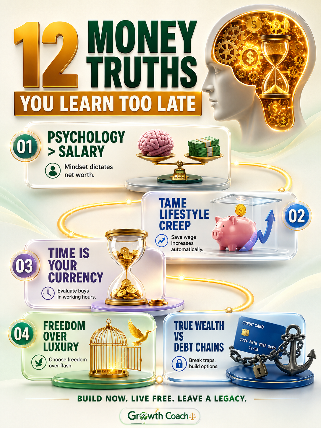 Top 12 Money Truths You'll Wish You Knew Sooner: Master Your Financial Psychology - visual detail 1