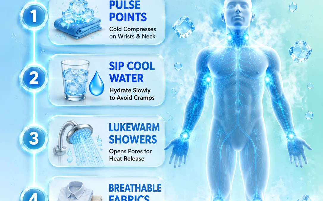 Beat the Heat: 14 Proven Ways to Cool Down Fast & Stay Comfortable - visual detail 1