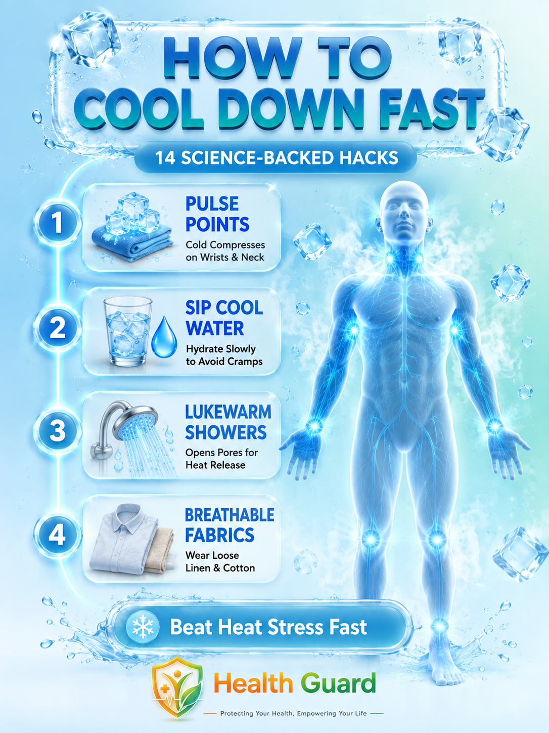 Beat the Heat: 14 Proven Ways to Cool Down Fast & Stay Comfortable - visual detail 1