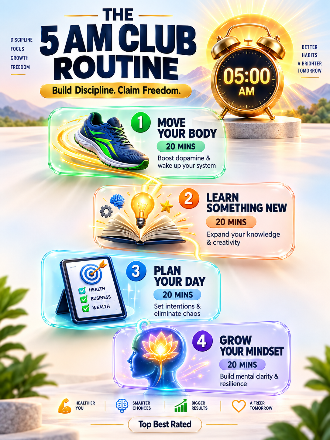 Unlock Peak Success: Your Ultimate Guide to Mastering the 5 AM Club Habits - visual detail 1