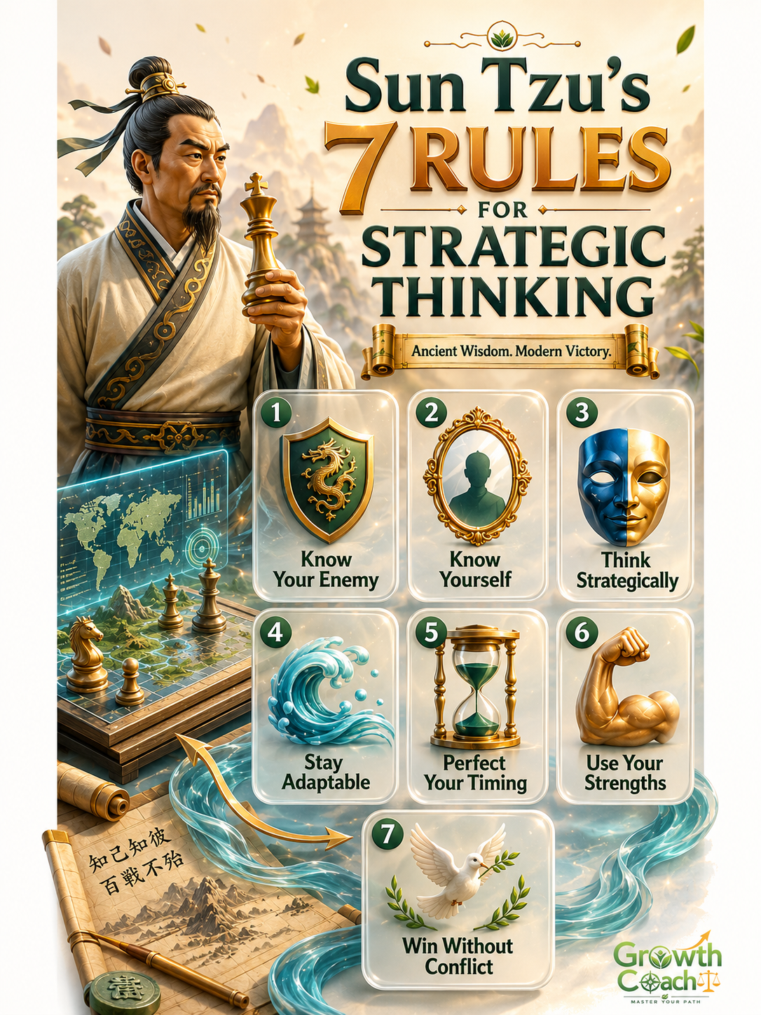 Unlock Your Potential: 7 Timeless Sun Tzu Strategies for Modern Success - visual detail 1