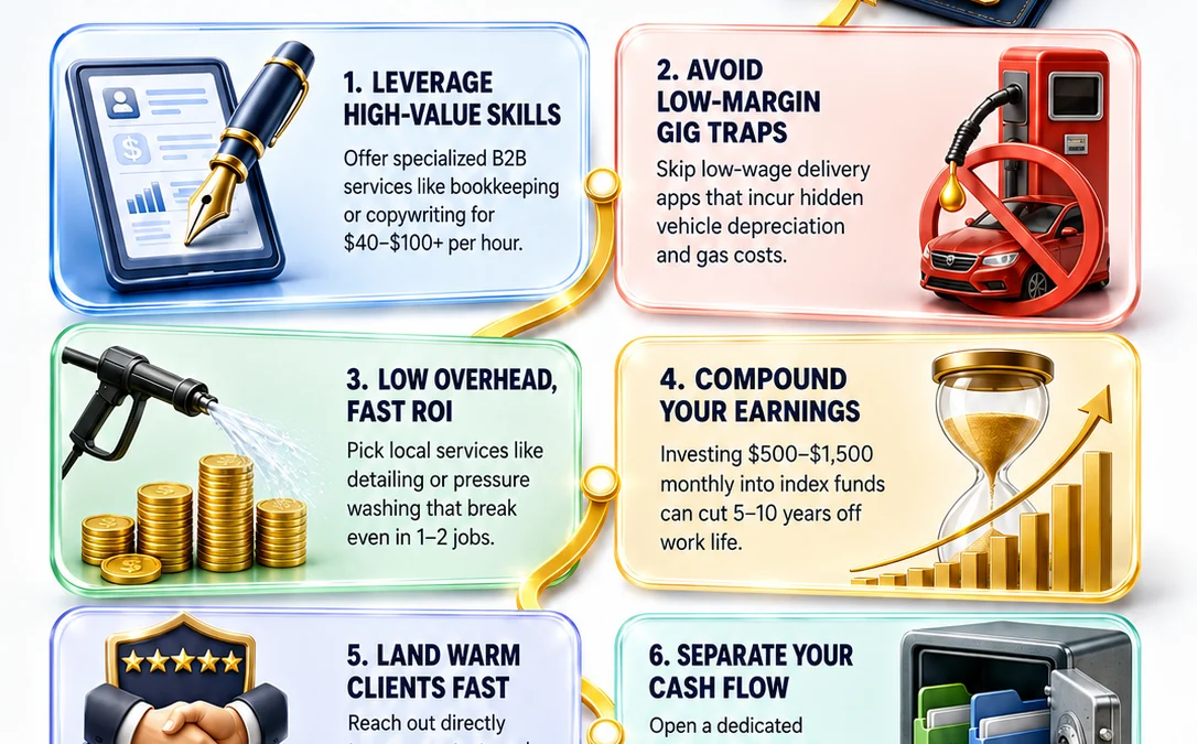 🚀 Skill-Leveraged Side Hustles: Earn $1,000+ Extra Monthly for Financial Freedom Fast! - visual detail 1