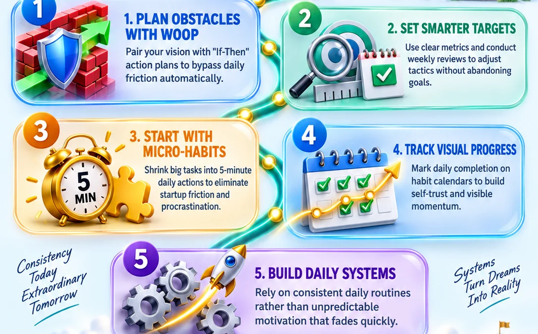 🎯 Unlock Your Potential: Simple Systems to Achieve Your Biggest Goals 🚀 - visual detail 1