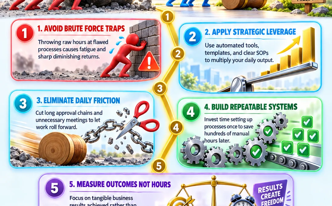 Work Smarter, Not Harder: Unlock Peak Productivity and Reduce Stress - visual detail 1