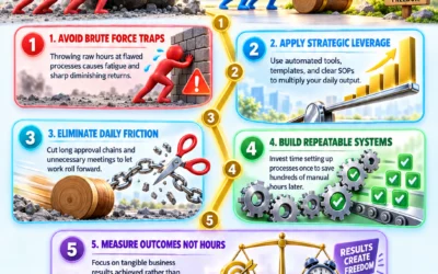Work Smarter, Not Harder: Unlock Peak Productivity and Reduce Stress - visual detail 1
