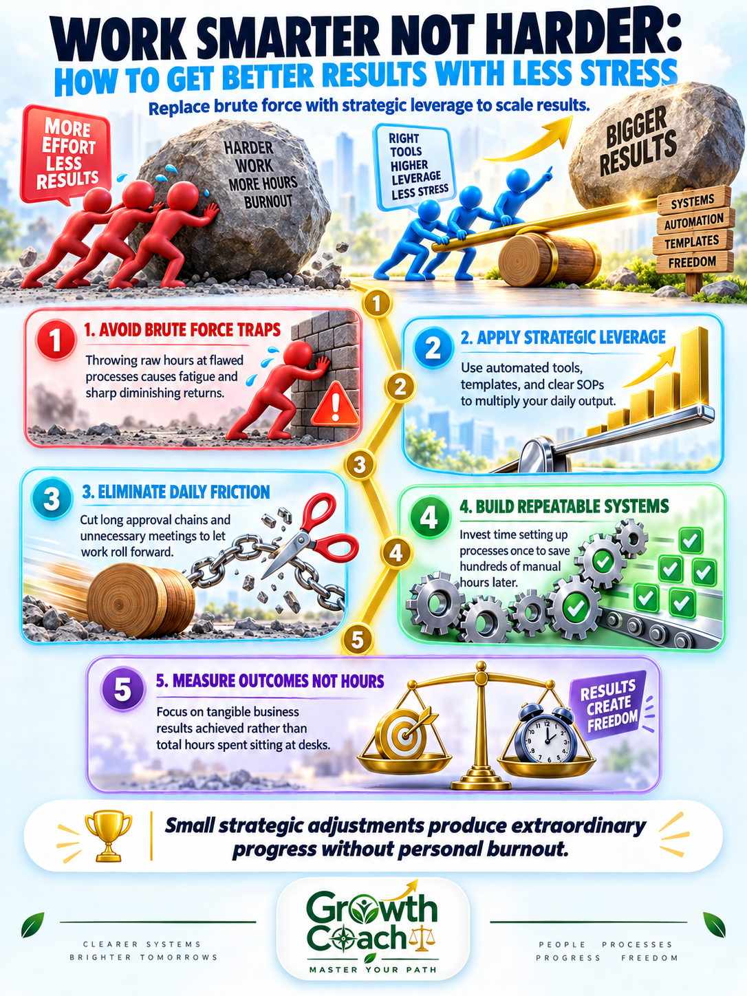 Work Smarter, Not Harder: 5 Productivity Tips for Less Stress Work Smarter, Not Harder: Unlock Peak Productivity and Reduce Stress - visual detail 1