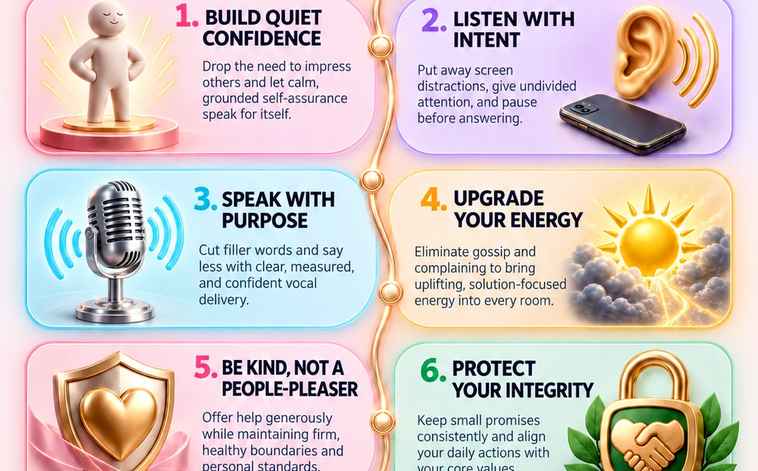 Unlock Your Charisma: 10 Essential Habits to Become More Magnetic and Naturally Attract People - visual detail 1