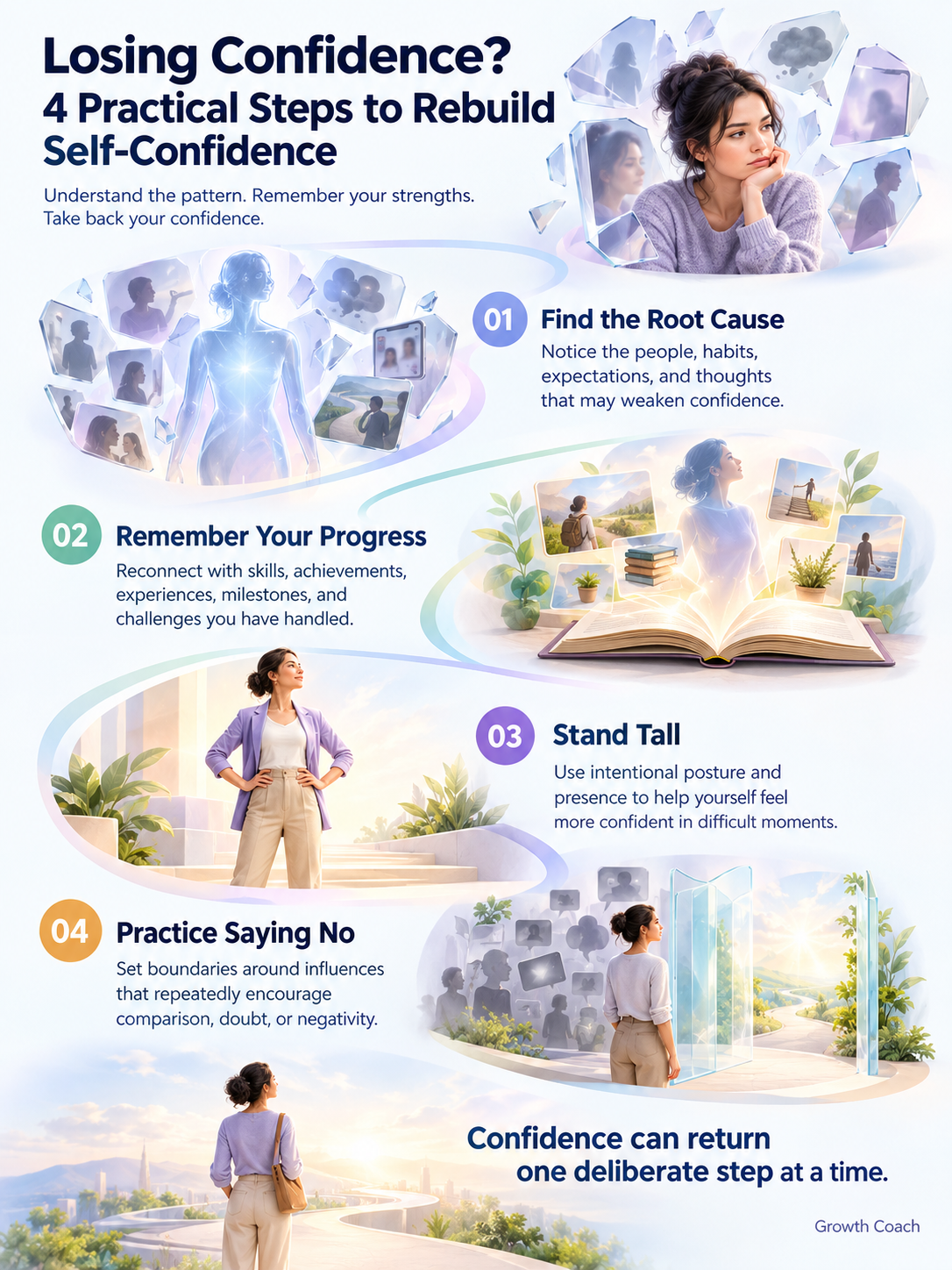 Feeling Down? 4 Proven Steps to Reignite Your Self-Confidence - visual detail 1