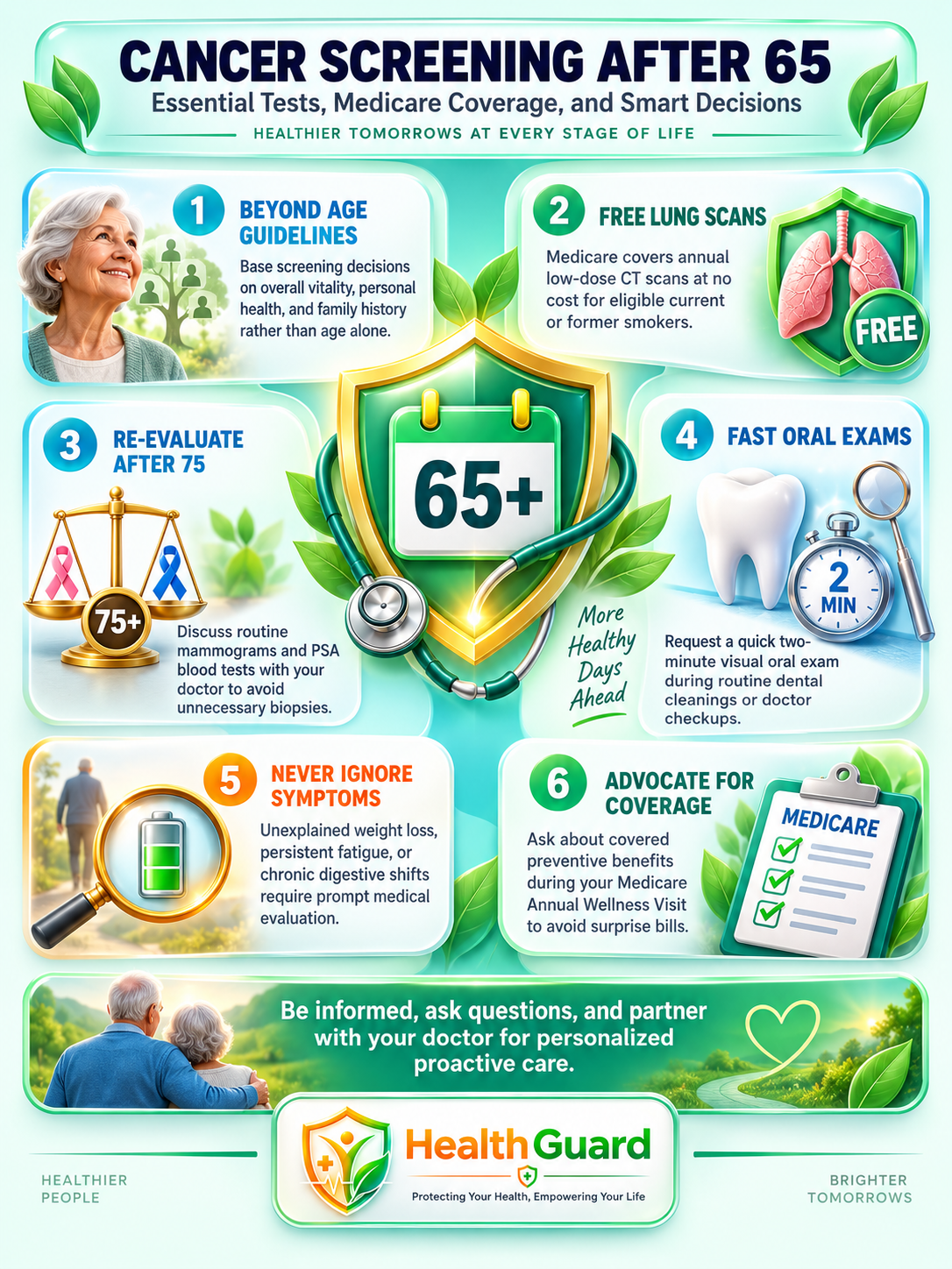 Cancer Screening After 65: Your Guide to Medicare Coverage & Essential Tests - visual detail 1