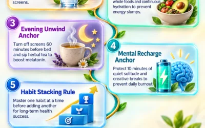 Unlock Your Day: 4 Simple Wellness Habits for Lasting Energy & Focus - visual detail 1