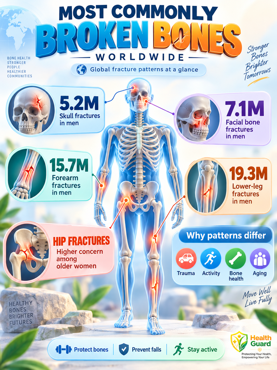 Cracking the Code: Understanding the World's Most Common Broken Bones, Risks, and How to Prevent Them - visual detail 1