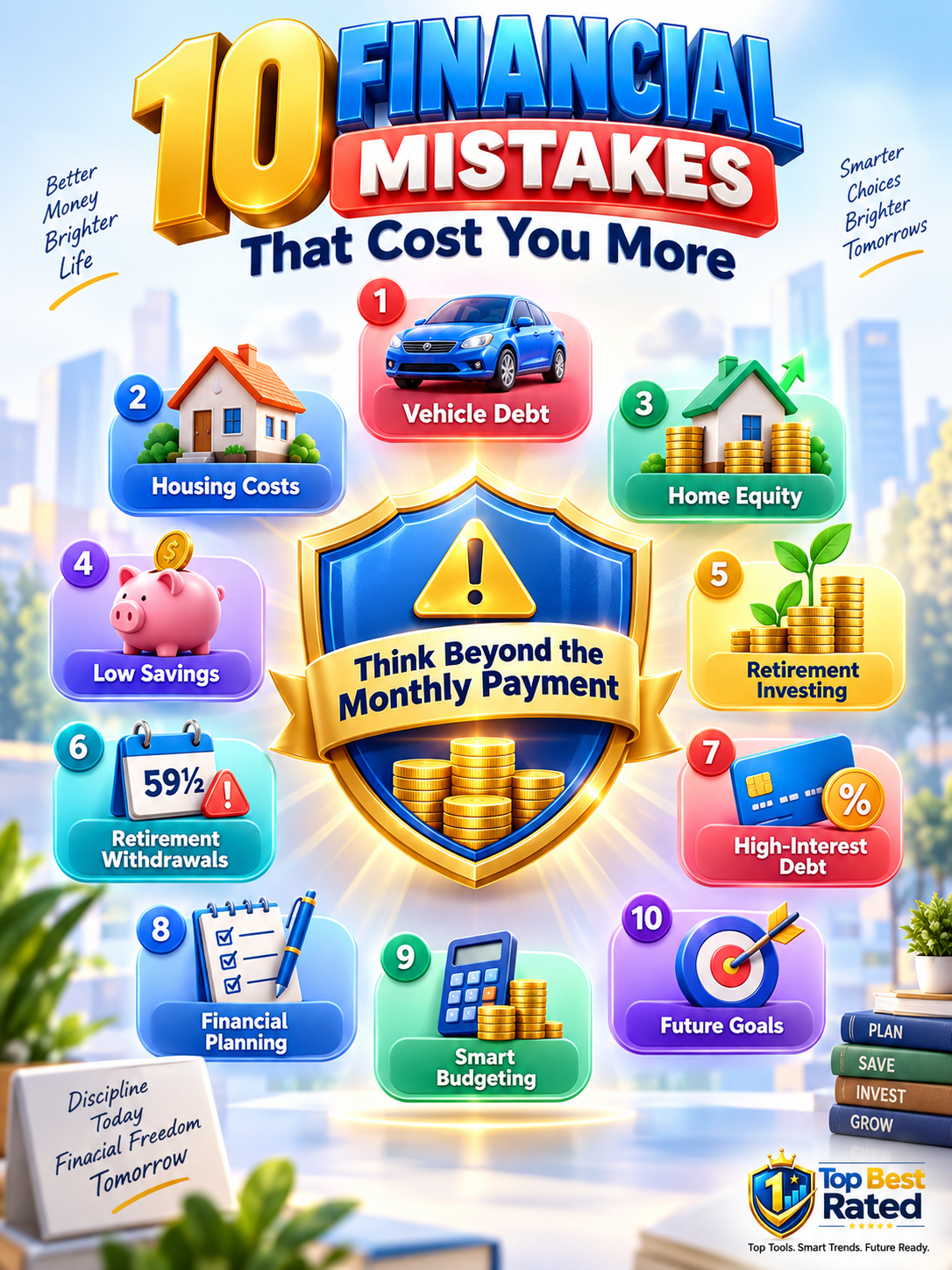 Avoid These 10 Costly Financial Blunders: Your Guide to Smarter Money Moves - visual detail 1