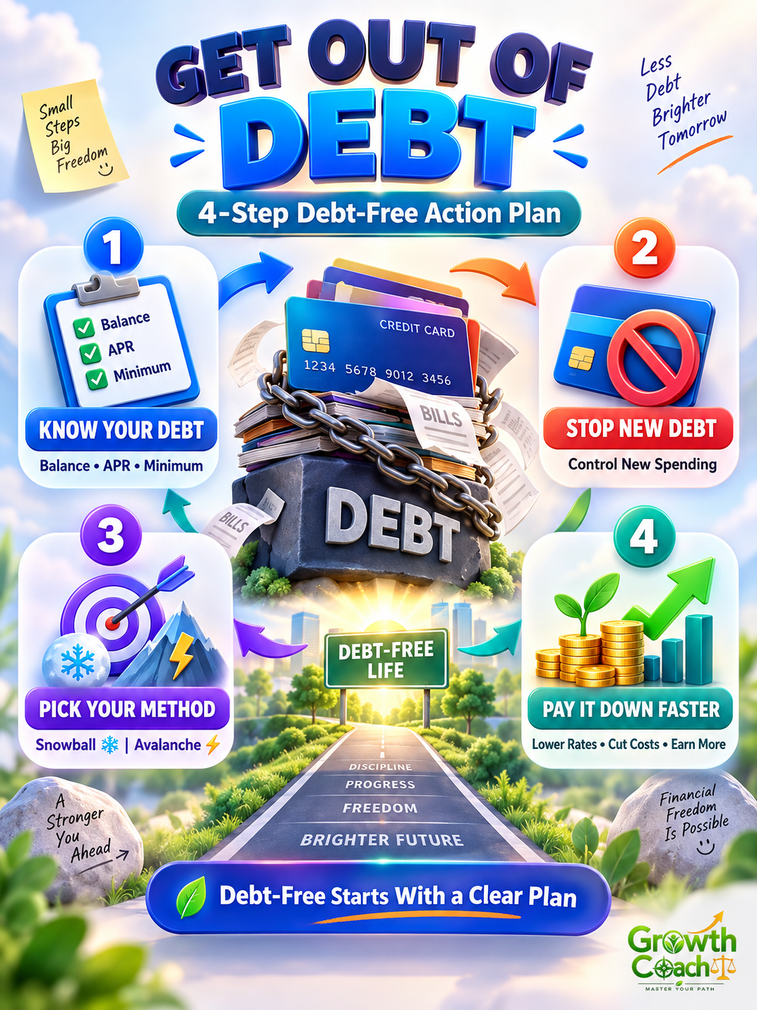 💰 Your Ultimate Guide to Becoming Debt-Free: A Step-by-Step Action Plan - visual detail 1