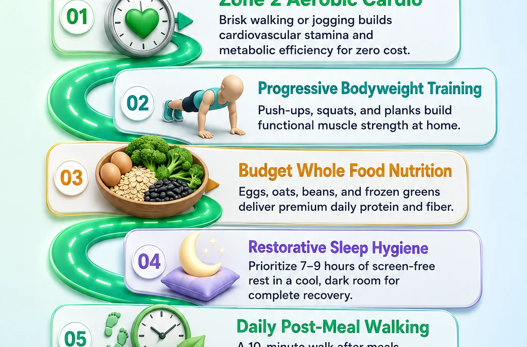 💪 Get Fit Without a Gym: Unlock Your Best Health with Low-Cost Habits 🏃‍♂️ - visual detail 1