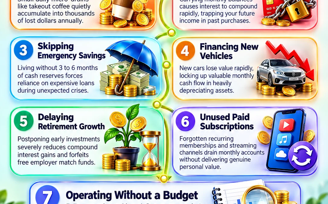 7 Major Financial Blunders to Sidestep for Lasting Wealth Growth - visual detail 1